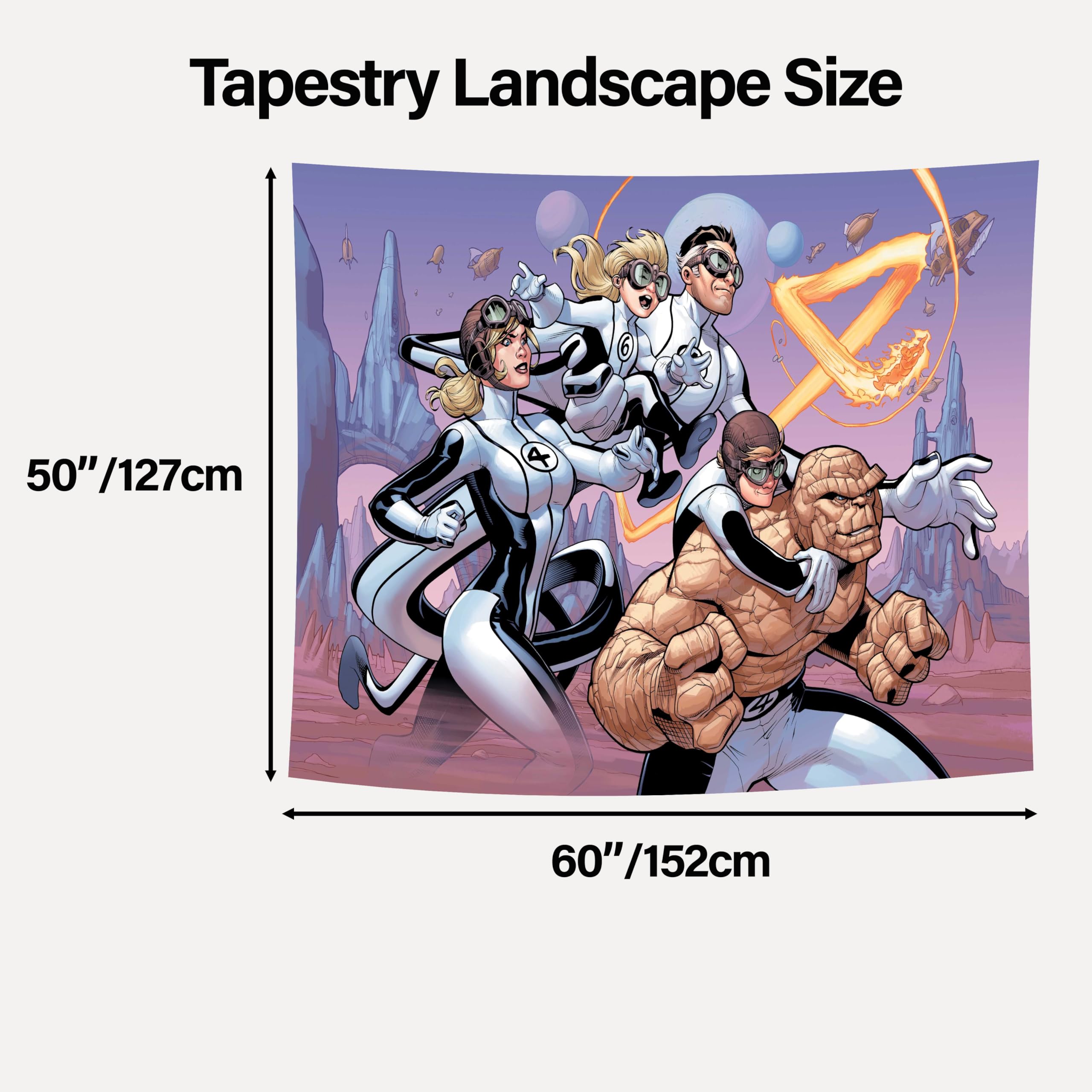 Amazon.com: Poster Fantastic Four, Fantastic Four Comic Art, DC